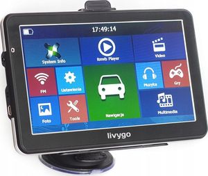 Nawigacja GPS Livygo Nawigacja Livygo L7 Truck GPS Igo Primo TIR Ciężarówka Samochód 4