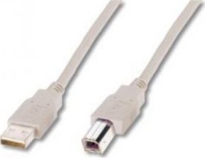 Kabel USB Digitus USB-A - micro-B 3 m Beżowy (AK-300102-030-E) 1