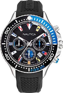 Zegarek Nautica Zegarek Nautica Pier 25 NAPP25F09 Chronograf uniwersalny 1