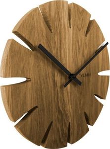 Vlaha Drewniany dębowy ręcznie wykonany zegar ścienny (VCT1015) 2
