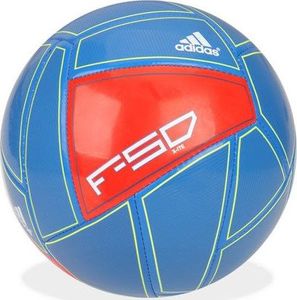 Adidas Piłka nożna F50 X-ITE niebiesko-czerwona r. 5 (X16981) 1