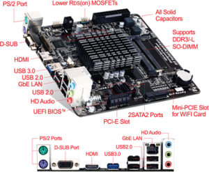 Płyta główna Gigabyte GA-J1800N-D2H 5