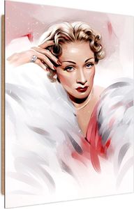 Feeby Deco Panel, Marlene Dietrich 40x60 1