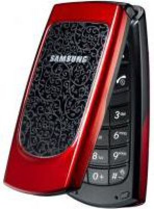 Telefon komórkowy Samsung SGH-X160 Czerwony 1