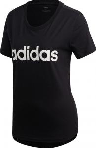 Adidas Koszulka damska Essentials Linear Slim Tee czarna r. M (DP2361) 1