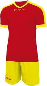 Givova Strój piłkarski Givova Revolution czerwono-żółty XL 1