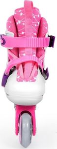 Rolki SMJ sport Combo Set 2w1 z wymienną płozą regulowane różowe r. 26-29 8