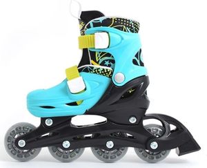 Rolki SMJ sport Rolki Combo Diego turkusowe r. 31-34 + kask + ochraniacze + torba 8