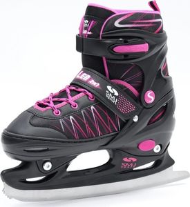 Rolki SMJ sport LEA z wymienną płozą regulowane czarne r. 30-33 11