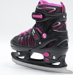 Rolki SMJ sport LEA z wymienną płozą regulowane czarne r. 34-37 12