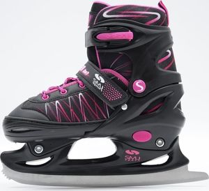 Rolki SMJ sport LEA z wymienną płozą regulowane czarne r. 34-37 13