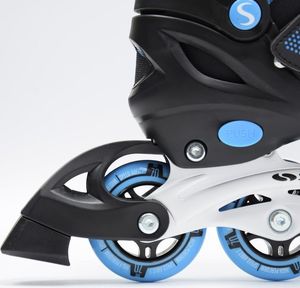 Rolki SMJ sport Jack z wymienną płozą regulowane czarne r. 34-37 8