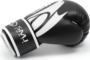 SMJ sport Rękawice bokserskie SMJ Hawk 2019 Black 12 oz 3