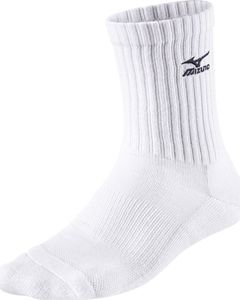 Mizuno Skarpety Mizuno Volley Socks Medium białe XL / 44-46 1