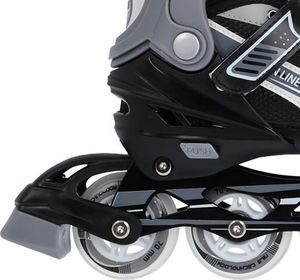 Rolki Nils Extreme NH18188A z wymienną płozą regulowane szare r. 29-32 5