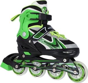 Rolki Nils Extreme NH18188 A z wymienną płozą regulowane zielone r. 39-43 3