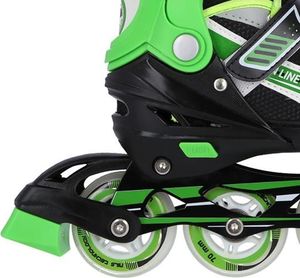 Rolki Nils Extreme NH18188 A z wymienną płozą regulowane zielone r. 39-43 5