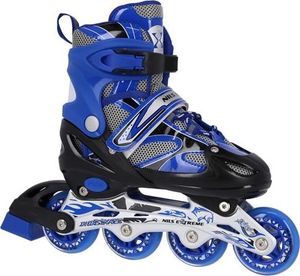 Rolki Nils Extreme NH18366A z wymienną płozą regulowane niebieskie r. 35-38 3