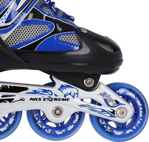 Rolki Nils Extreme NH18366A z wymienną płozą regulowane niebieskie r. 35-38 4