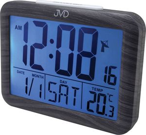 JVD Budzik Termometr DCF77 dwa alarmy (RB27.2) 1