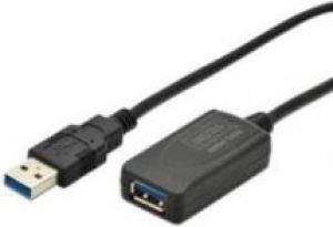 Kabel USB Digitus USB-A - USB-A 5 m Czarny (DA-73104) 1