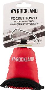 Rockland Mini ręcznik turystyczny Rockland 40 x 40 cm - czerwony Uniwersalny 2