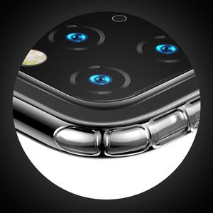 Baseus Baseus Safety Airbags elastyczny pokrowiec etui ze wzmocnionymi narożnikami iPhone 11 Pro Max przezroczysty (ARAPIPH65S-SF02) uniwersalny 11
