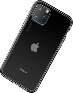 Baseus Baseus Safety Airbags elastyczny pokrowiec etui ze wzmocnionymi narożnikami iPhone 11 Pro Max przezroczysty (ARAPIPH65S-SF02) uniwersalny 5