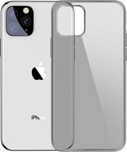 Baseus Baseus Simple Series Case przezroczyste żelowe etui iPhone 11 Pro Max czarny (ARAPIPH65S-01) uniwersalny 1