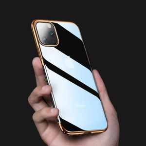 Baseus Baseus Glitter Case przezroczyste etui pokrowiec iPhone 11 Pro Max czarny (WIAPIPH65S-DW01) uniwersalny 16