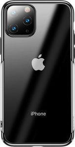 Baseus Baseus Glitter Case przezroczyste etui pokrowiec iPhone 11 Pro Max czarny (WIAPIPH65S-DW01) uniwersalny 2