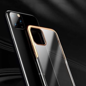 Baseus Baseus Glitter Case przezroczyste etui pokrowiec iPhone 11 Pro Max czarny (WIAPIPH65S-DW01) uniwersalny 10