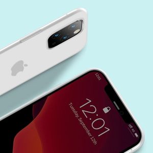 Baseus Baseus Jelly matowo przezroczyste żelowe etui pokrowiec iPhone 11 Pro Max czarny (WIAPIPH65S-GD01) uniwersalny 12