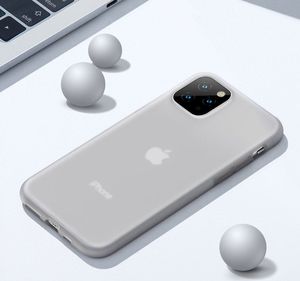 Baseus Baseus Jelly matowo przezroczyste żelowe etui pokrowiec iPhone 11 Pro Max czarny (WIAPIPH65S-GD01) uniwersalny 15
