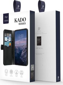 Dux Ducis Kado kabura etui portfel pokrowiec z klapką Samsung Galaxy A50 czarny uniwersalny 20