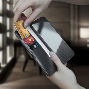 Dux Ducis Kado kabura etui portfel pokrowiec z klapką Samsung Galaxy A50 czarny uniwersalny 10