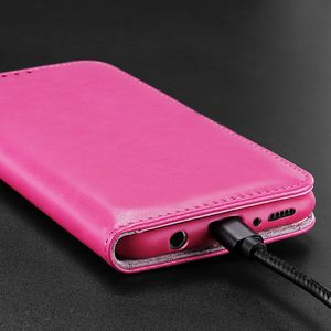 Dux Ducis Kado kabura etui portfel pokrowiec z klapką Samsung Galaxy A50 różowy uniwersalny 8