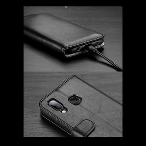 Dux Ducis Kado kabura etui portfel pokrowiec z klapką Samsung Galaxy A40 czarny uniwersalny 13