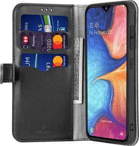 Dux Ducis Kado kabura etui portfel pokrowiec z klapką Samsung Galaxy A40 czarny uniwersalny 2