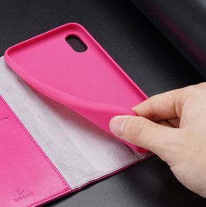 Dux Ducis Kado kabura etui portfel pokrowiec z klapką Samsung Galaxy A10 różowy uniwersalny 4