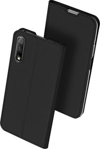 Dux Ducis Skin Pro kabura etui pokrowiec z klapką Honor 9X czarny uniwersalny 2