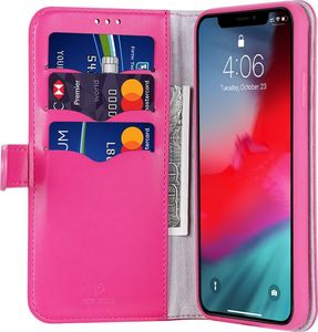 Dux Ducis Kado kabura etui portfel pokrowiec z klapką iPhone 11 Pro Max różowy uniwersalny 2