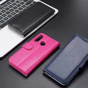Dux Ducis Kado kabura etui portfel pokrowiec z klapką Huawei P30 Lite różowy uniwersalny 17