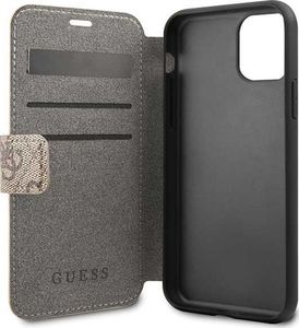 Guess Guess GUFLBKSN584GB iPhone 11 Pro brown/brązowy book 4G uniwersalny 2