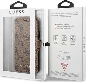 Guess Guess GUFLBKSN584GB iPhone 11 Pro brown/brązowy book 4G uniwersalny 6
