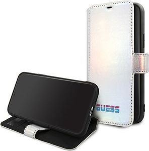 Guess Guess GUFLBKN65BLD iPhone 11 Pro Max srebrny/silver book Iridescent uniwersalny 2