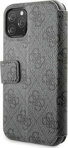 Guess Guess GUFLBKSN584GG iPhone 11 Pro szary/grey book 4G uniwersalny 4