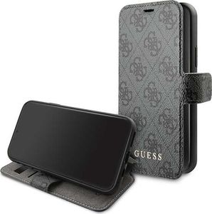 Guess Guess GUFLBKSN584GG iPhone 11 Pro szary/grey book 4G uniwersalny 5