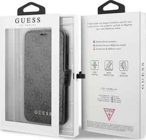 Guess Guess GUFLBKSN584GG iPhone 11 Pro szary/grey book 4G uniwersalny 6