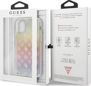 Guess Guess GUHCN61PEOML iPhone 11 multicolor hard case Iridescent 4G Peony uniwersalny 7